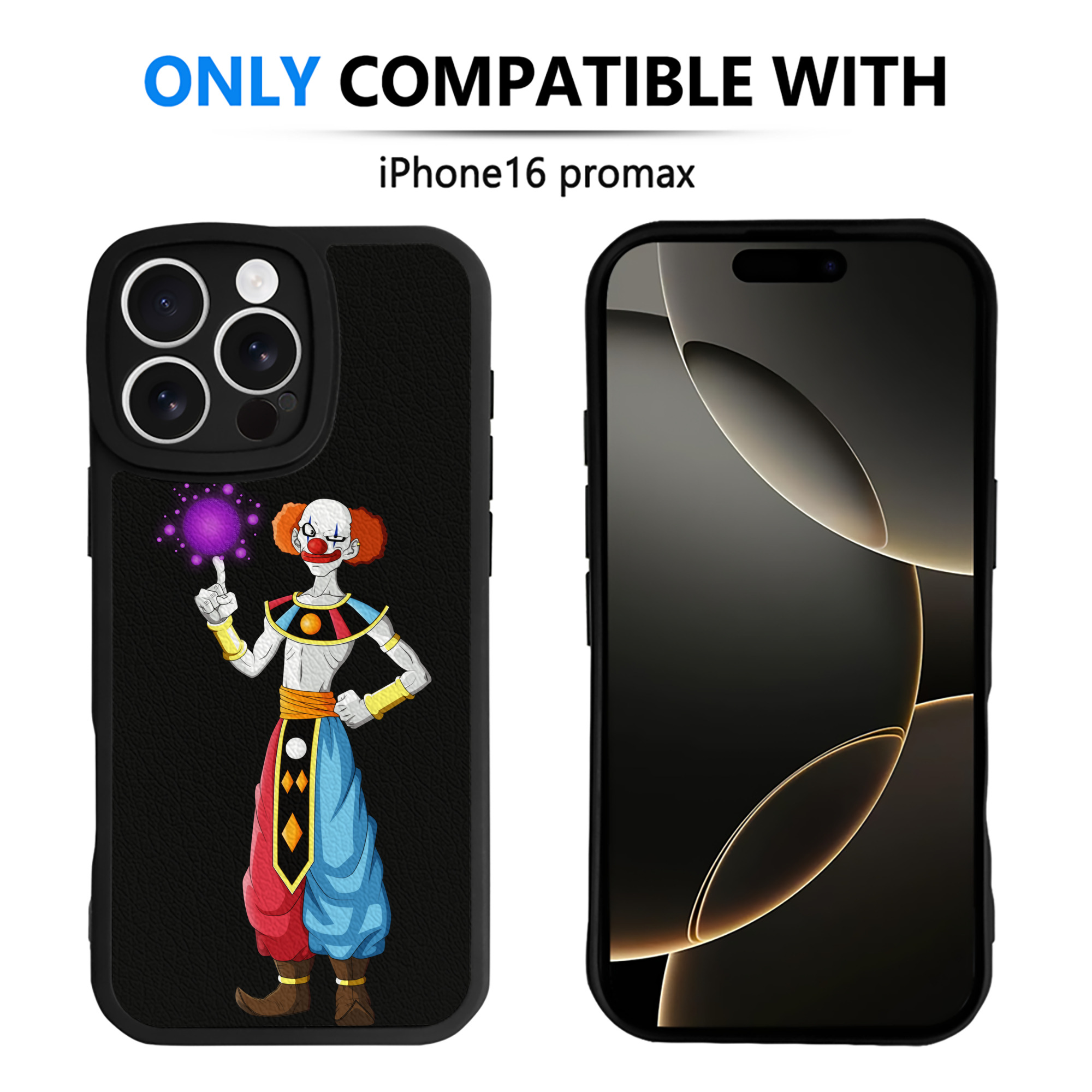 （画像用） ドラゴンボール DRAGON BALL 【iPhone 16シリーズ対応】シリコンスマホケース（レザー調） 材質：シリコン